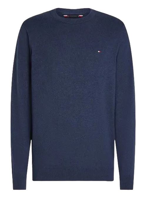 pima org ctn cashmere crew neck Tommy Hilfiger | MW0MW28046DVI.DVI